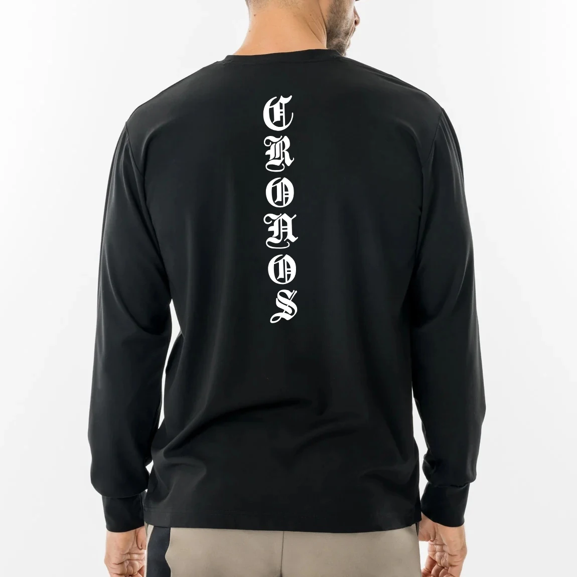 NEW Men's CRONOS Long Sleeve T - Undershirt Crew Neck recension och pris