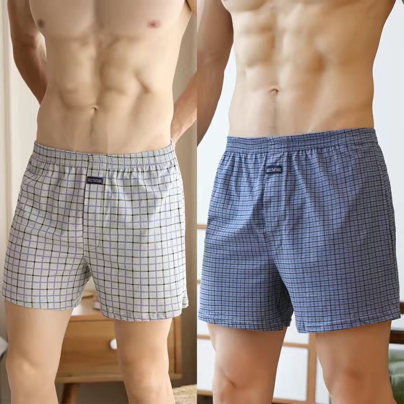 1/2/3/4PCS Plus Size M-XXXL Co - Boxer Brief Pack Cotton recension och pris
