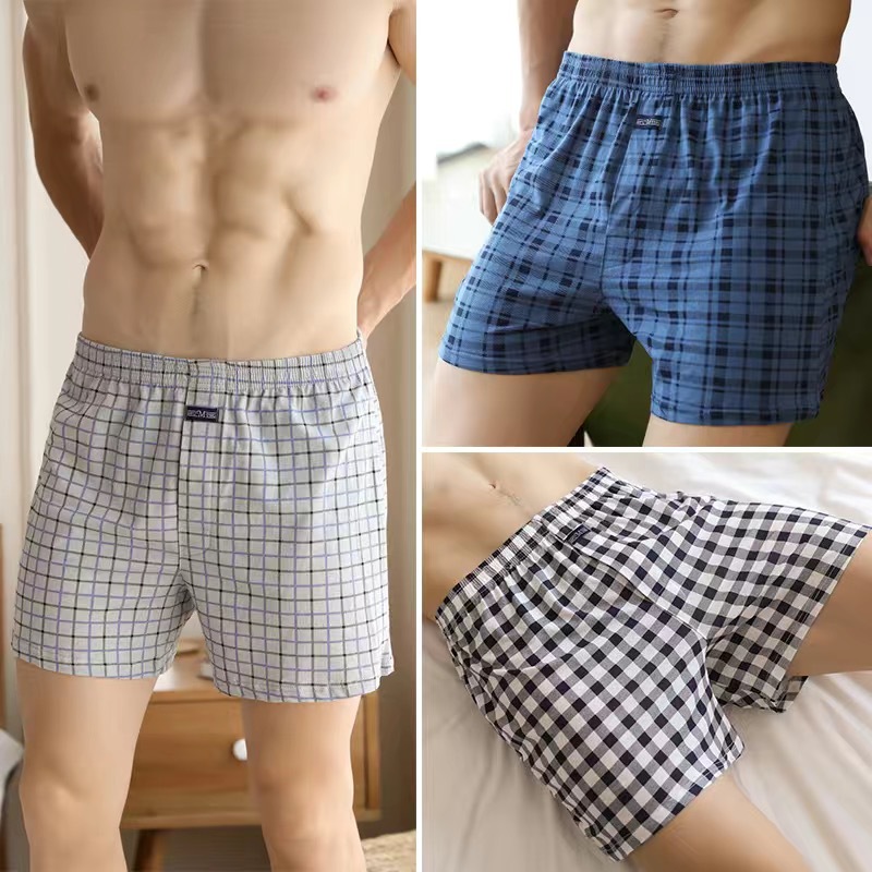 1/2/3/4PCS Plus Size M-XXXL Co - Boxer Brief Pack Cotton recension och pris